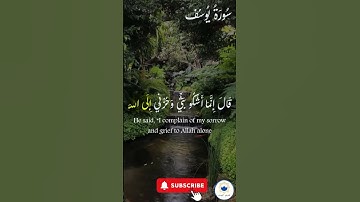 اكتب شيء تؤجر عليه 🤍 🤲🏻 #quran #اسلام #قرآن #راحة_نفسية #سورة_يوسف