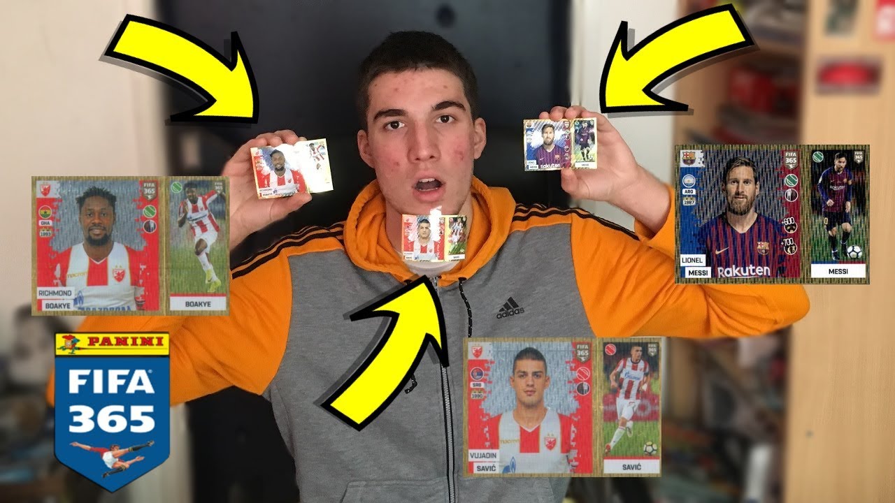 BOACI + SAVIC + 5 MESSI !!! - OTVARANJE SLICICA FIFA 365