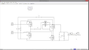 Bidirectional Operation of High Step-Down Converter -simulation in matlab (simulink)