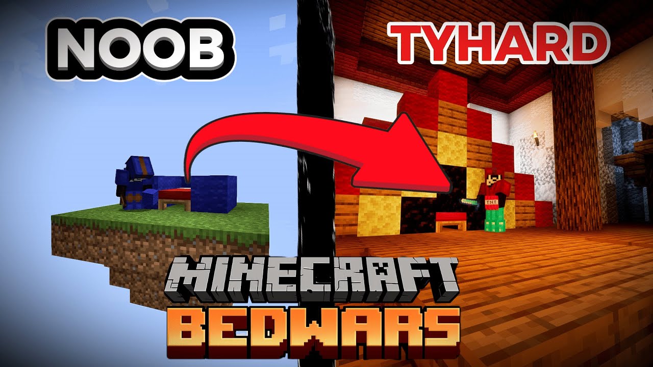 INTENTAMOS SER TRYHARDS!!!!!! 〖Minecraft〗│BedWars│ Bendy, Felix y Mickey