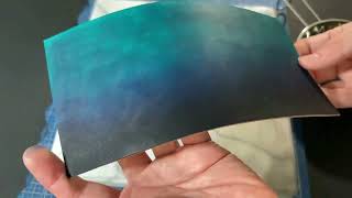 Leather Dyeing/ Easy Gradation How to dye - Leather Craft