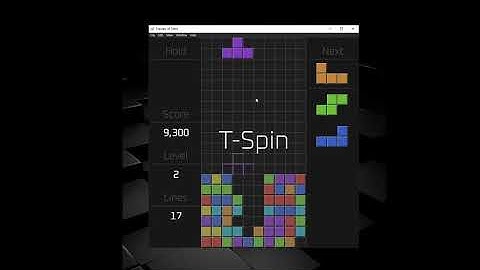 [GDevelop] Tetris - SRS, Next & Hold Queue, Ghost Piece