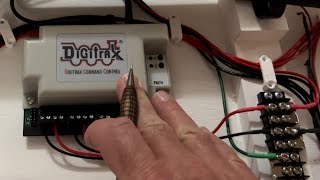 Digitrax PM74, Wiring two track feeds (Video#14)