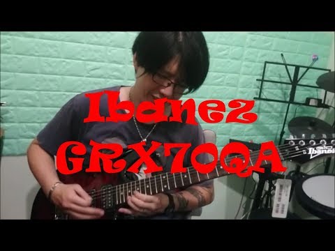 Ibanez GRX70QA, a nice low budget electric guitar!