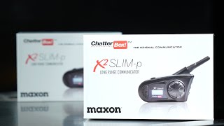 Maxon Chatterbox X2 SLIM-P Helmet Communicator