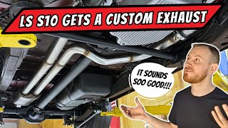 This Custom LS S10 Exhaust Turned Out Amazing!!!