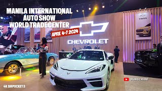 Manila International Auto Show April 4-7 2024 | World Trade Center  | DJI Osmo Pocket 3 | Pasay