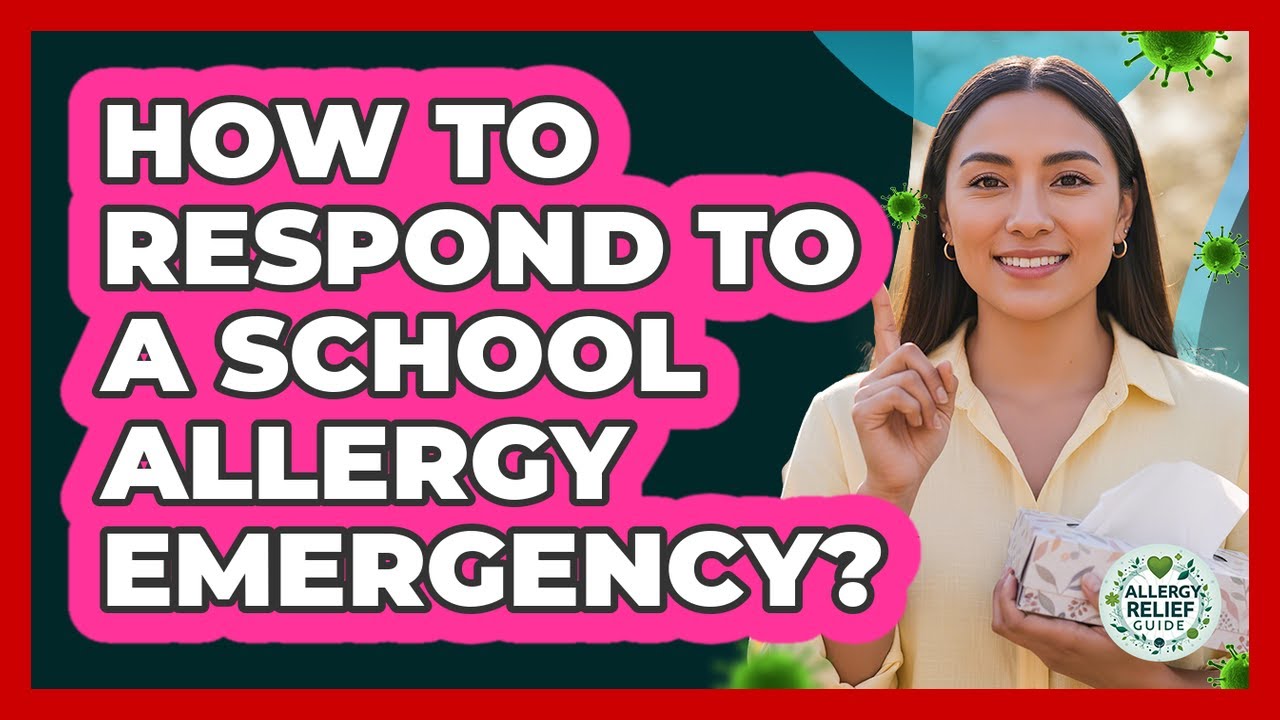 How To Respond To A School Allergy Emergency?