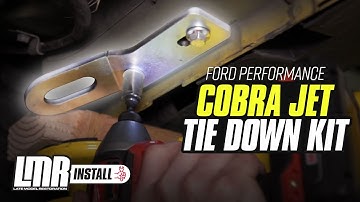 2015-2023 Mustang Ford Performance Cobra Jet Tie Down Kit - Review & Install