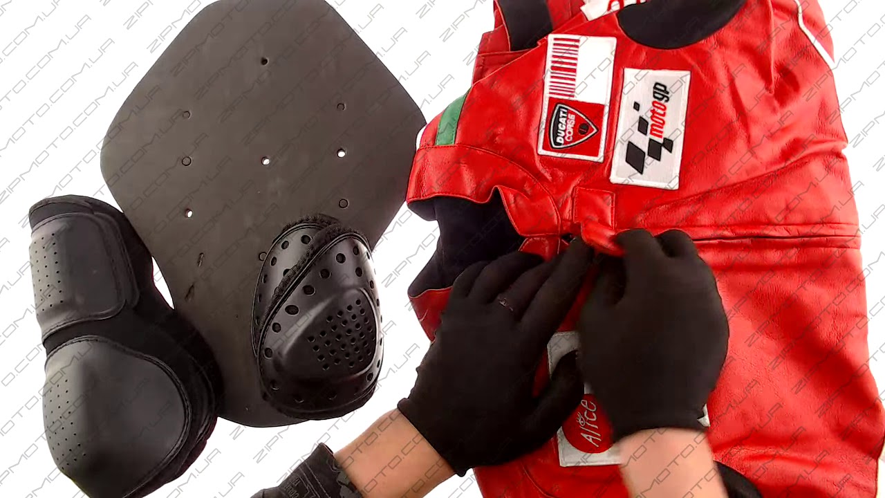 Мотокуртка   DAQINESE   кожзам size:XL, красная...