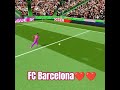 FC BARCELONA is Love | #dls #barcelona #fcbarcelona #dreamleaguesoccer #football #footballshorts