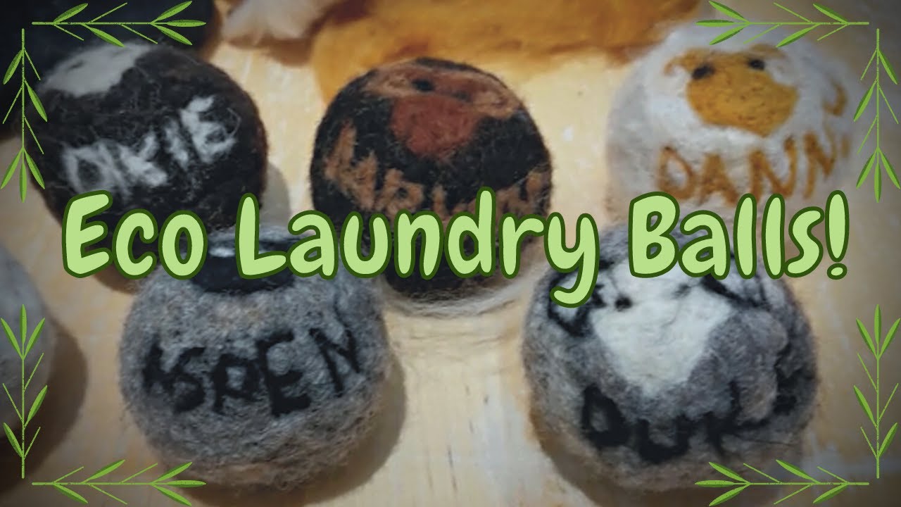 Felting EcoLaundry Balls Countryside Volunteers Get Active! YouTube