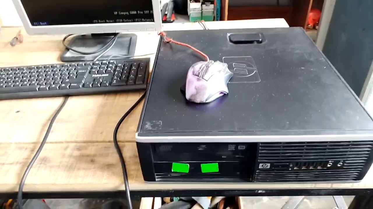 pitidos y luz roja en la HP Compac 6000 PRO como solucionarlo