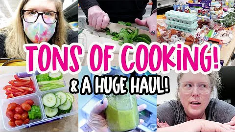 ⭐ VLOGMAS DAY 2! 🍽 TONS OF COOKING + A HUGE $400 WALMART HAUL 🛒 WEEKEND PREP