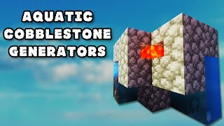 How to Build Smaller Cobblestone Generators in Minecraft by BlackBeltPanda 4,729 views 4 years ago 11 minutes, 17 seconds