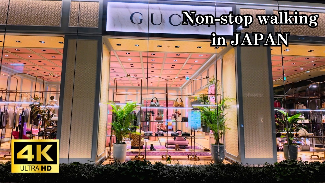 【東京】秋の銀座ナイトウォーク 2025年10月　Tokyo Ginza Night Walk in Autumn 🍂