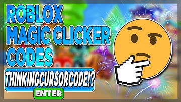 ALL NEW ROBLOX [🍀🖱️X10] Magic Clicker SECRET *OP* CODES! | ROBLOX 2023 CODES
