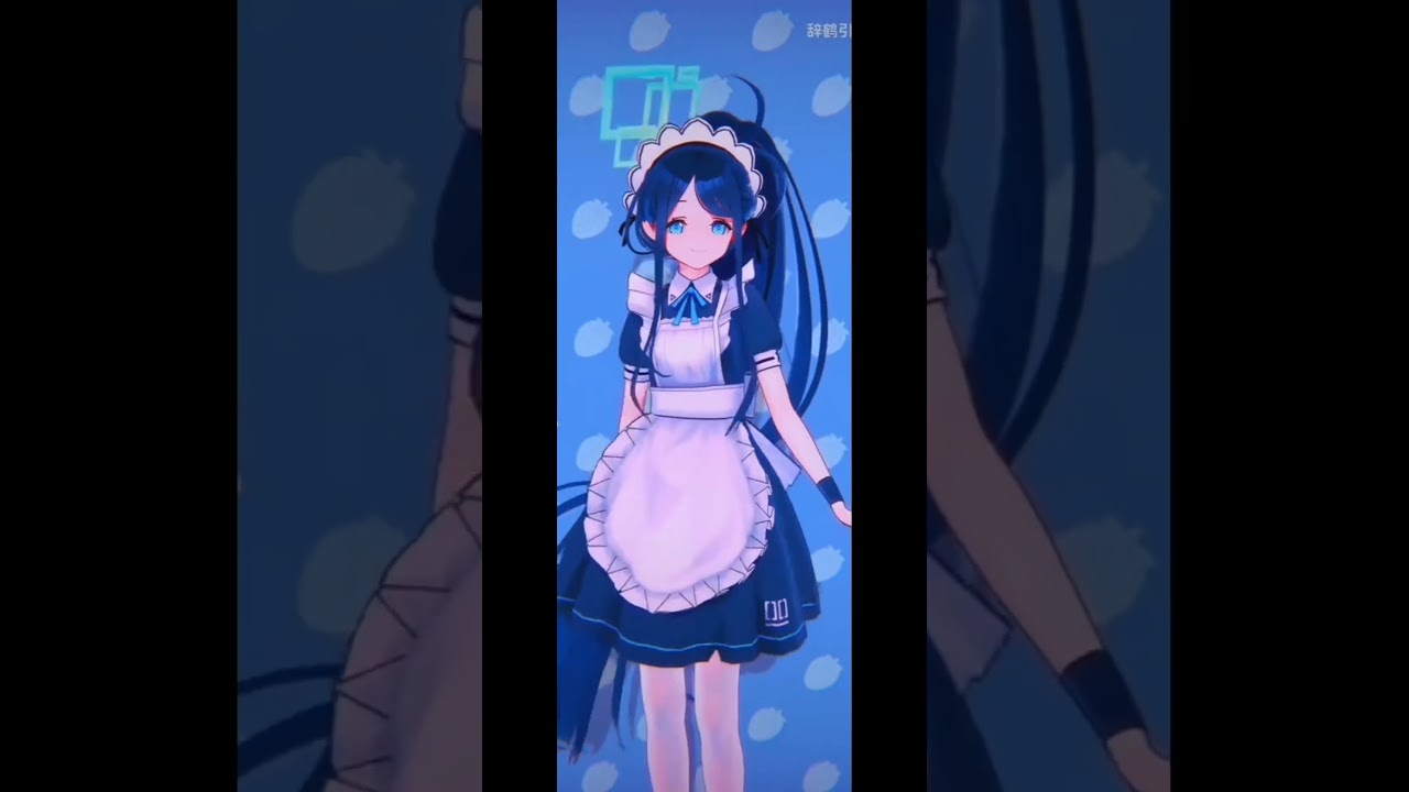 Tendou Arisu Maid Dance