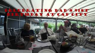 Dad's 91st Birthday Lunch at Cap City