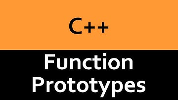 C++ Function Prototypes