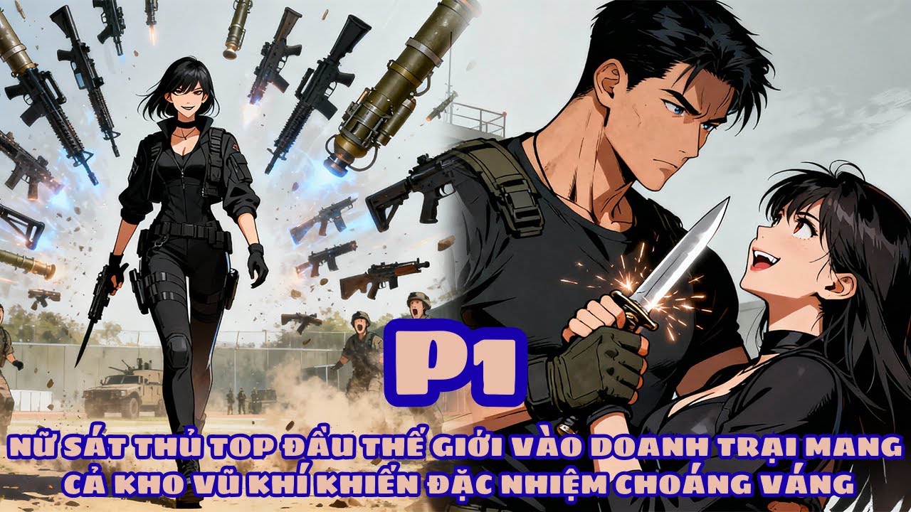 NỮ SÁT THỦ TOP ĐẦU THẾ GIỚI VÀO DOANH TRẠI MANG CẢ KHO VŨ KHÍ KHIẾN ĐẶC NHIỆM CHOÁNG VÁNG - PHẦN 1