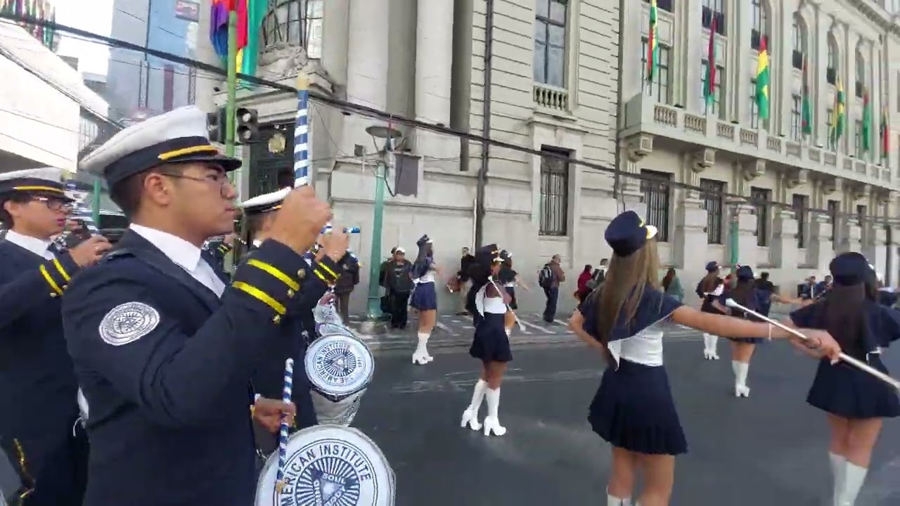 Banda Amerinst Cbba - Desfile homenaje aniversario La Paz/ 2024