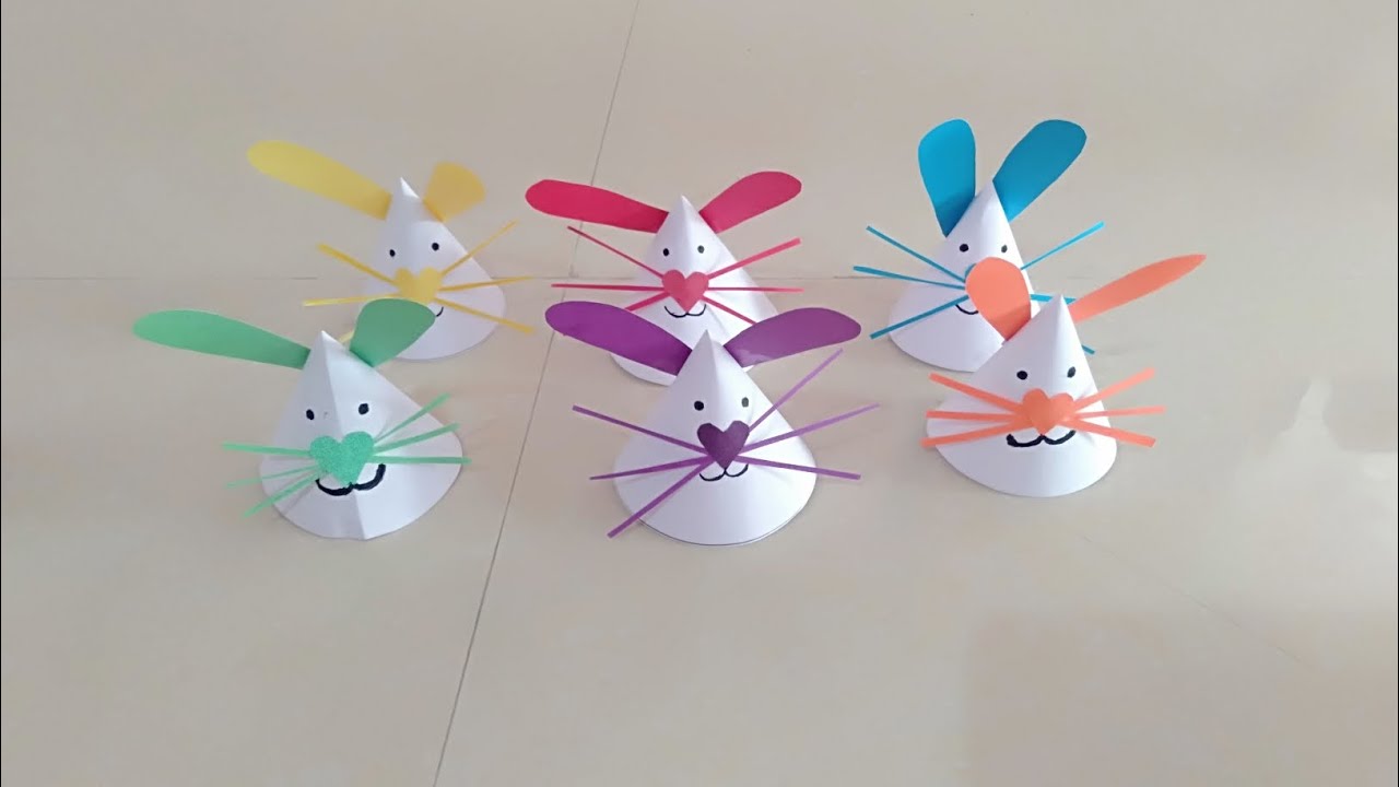 Easter Craft ideas| Paper Rabbit | Paper Crafts Easy | - YouTube