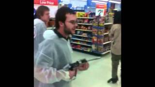 East Lansing & Ann Arbor Michigan Flash Actions at Walmart for Electronics Recycling.mp4