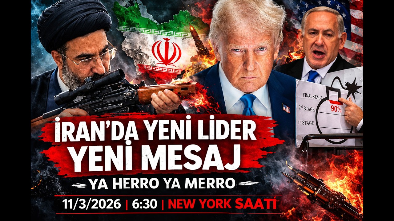 İRANDA YENİ LİDER YENİ MESAJ: YA HERRO YA MERRO