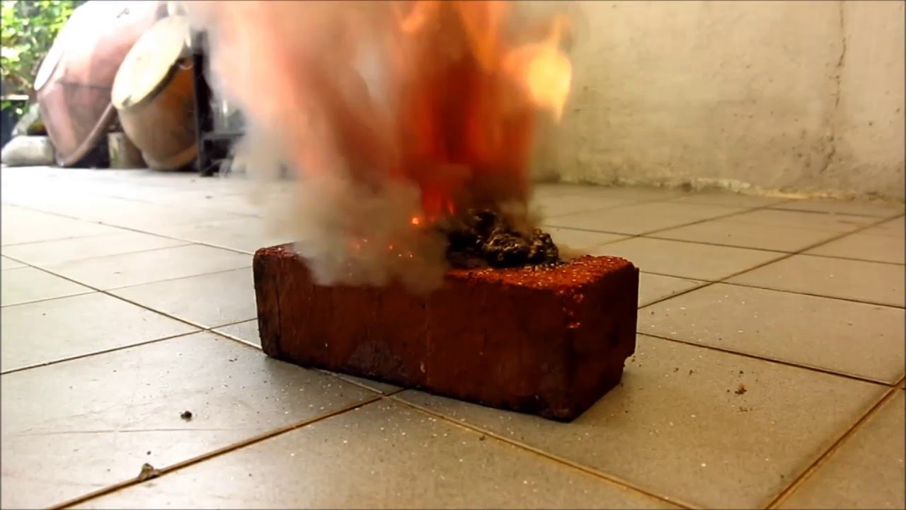 Kaliumnitrat und Zucker