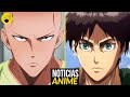 SHINGEKI NO KYOJIN 4 FECHA Y DOBLAJE, One Punch Man 2 DOBLAJE, SAO NUEVO ANIME | Noticias Anime