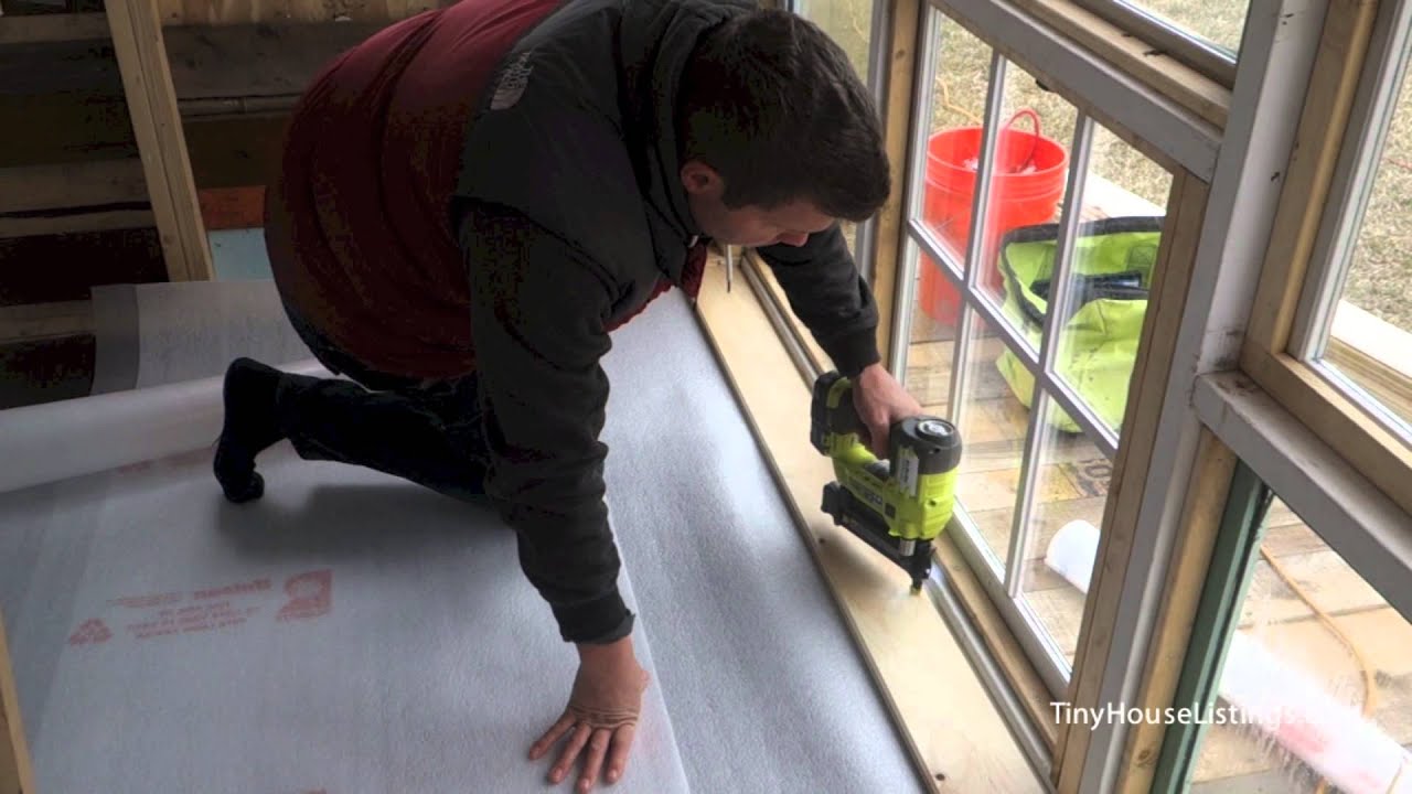 Installing Pine Tounge And Groove Flooring Youtube