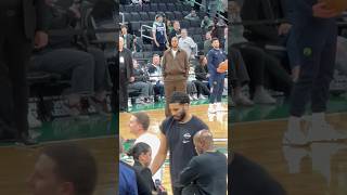 Carmelo Anthony at Celtics vs Timberwolves Warmup - 22/3/26 #travel #nba #basketball #thunder #fyp
