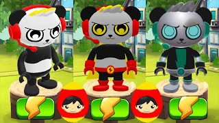 Tag with Captain Combo Panda vs Combo Panda vs Spy-Robo Combo - Run Gameplay screenshot 5