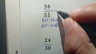 How to Simplify Fractions Step by Step – Easy Math Lesson #maths #mathtrick #mathematica #education
