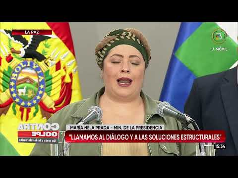 Conferencia de Prensa - Ministra de la Presidencia y vicecanciller