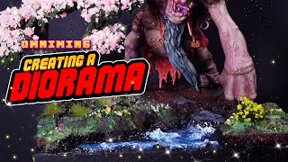 Creating a Cherry Blossom Diorama