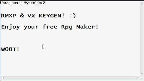 RPG VX/XP Keygen