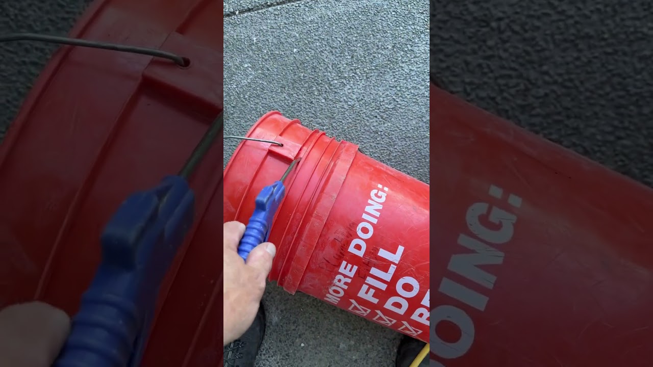 How to separate two buckets super fast. 