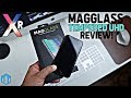 iPhone Xr MagGlass Temepered Glass Screen Protector Review!