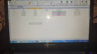 Data acquisition using ISIS Proteus and Microsoft Excel