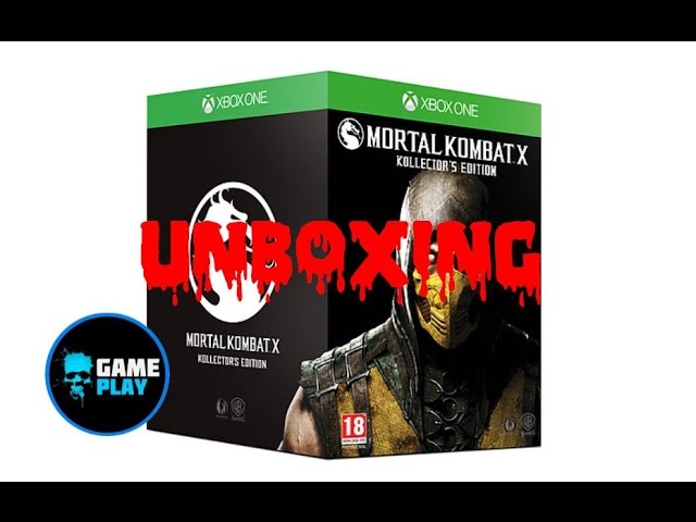 Mortal Kombat X Kollector's Edition Steelbook - Xbox One, édition Collector, Bon état