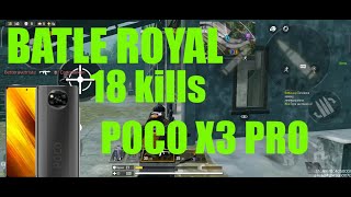Call Of Duty Mobile Battle Royal 18 Kills Acatraz Poco X3 Pro