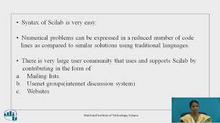 Introduction to Scilab