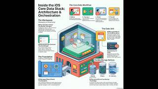 13 . What are the main components of the Core Data stack? | Hin