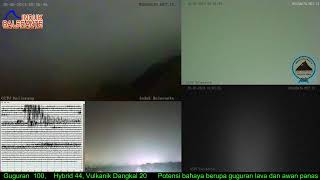 Live Streaming Merapi - Merapi Volcano Eruption, Central Java, Indonesia 27/06/2023