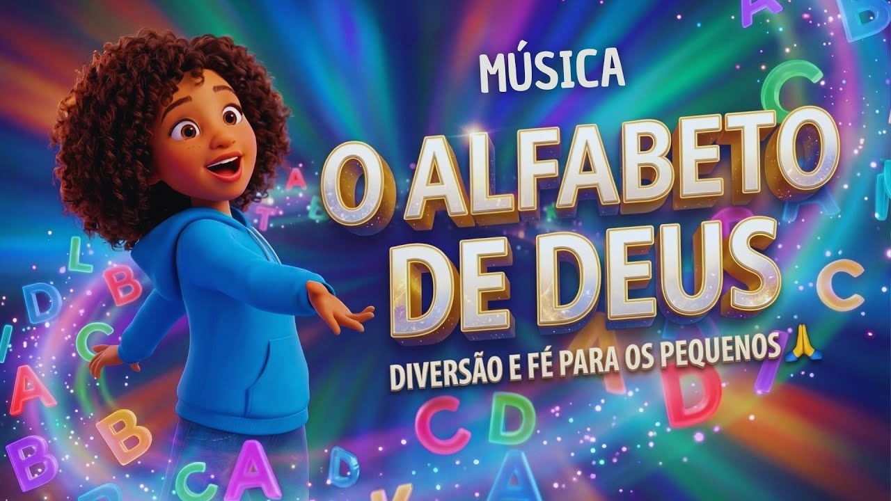 O Alfabeto de Deus ✨ Aprenda essa linda música Cantando!