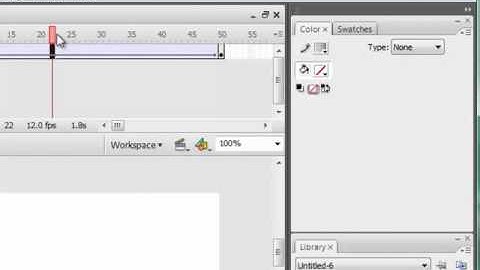 Create motion guide animation in Flash CS3