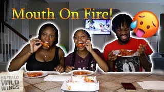 Blazin Hot Wings Challenge!! Gone Wrong! Mukbang!