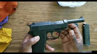 Walther P38 9mm Carl Walther Waffenfabrik - Tabletop Disassembly and Reassembly